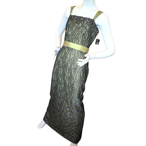 🏷️NWT  -  ALEXIA DESIGNS Formal Lace Evening Bridesmaid Gown sz 10   -   NWT🏷️ - Picture 1 of 8